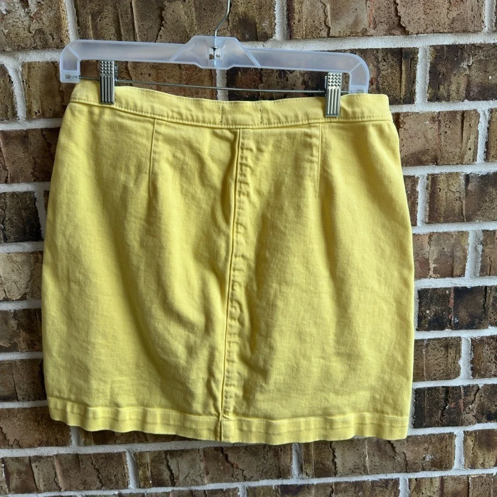 J. Crew Sunny Yellow Mini Skirt